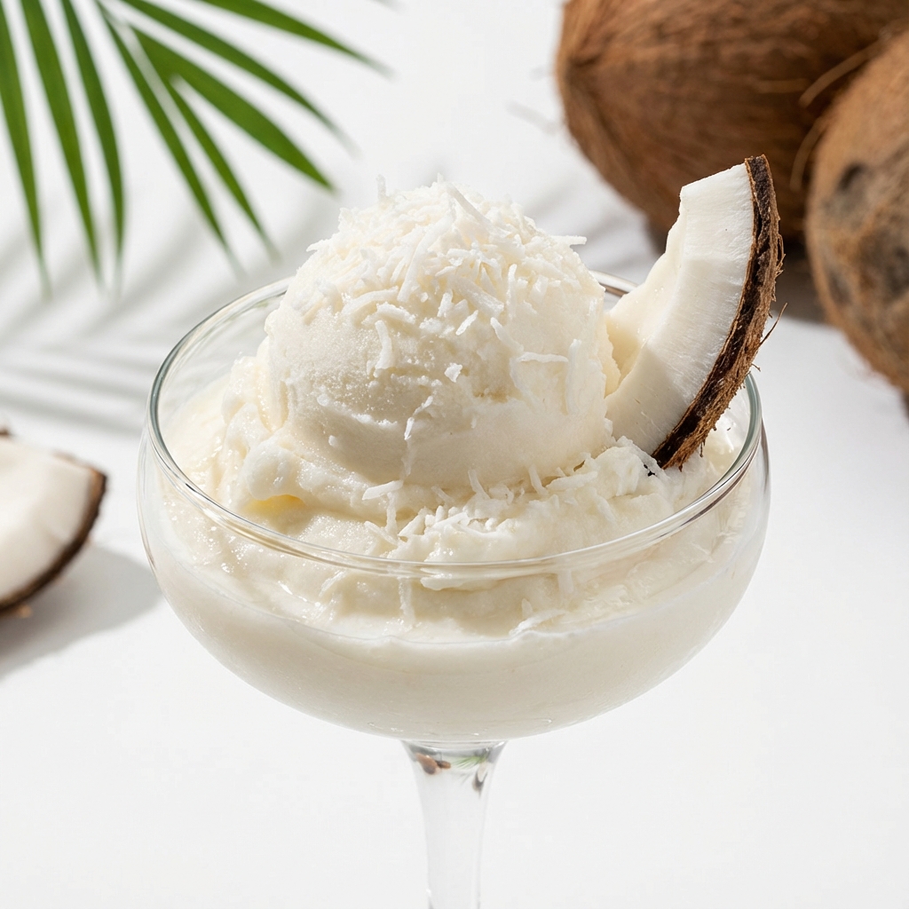 Sorbete de Coco